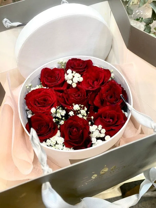 Red Roses bouquet arranged by Sun's Florist, Kogarah
