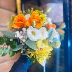 Tulip Wedding Bouquet with Lisianthus & Tetra