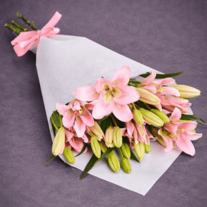 Pink Lily Bouquet