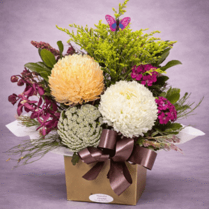 Floral Elegance Gold Box