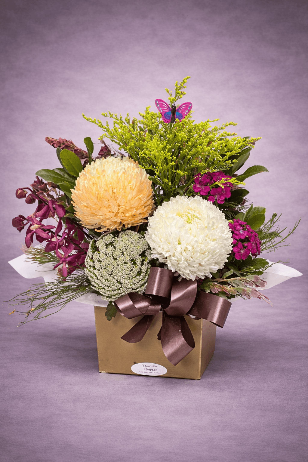 Floral Elegance Gold Box