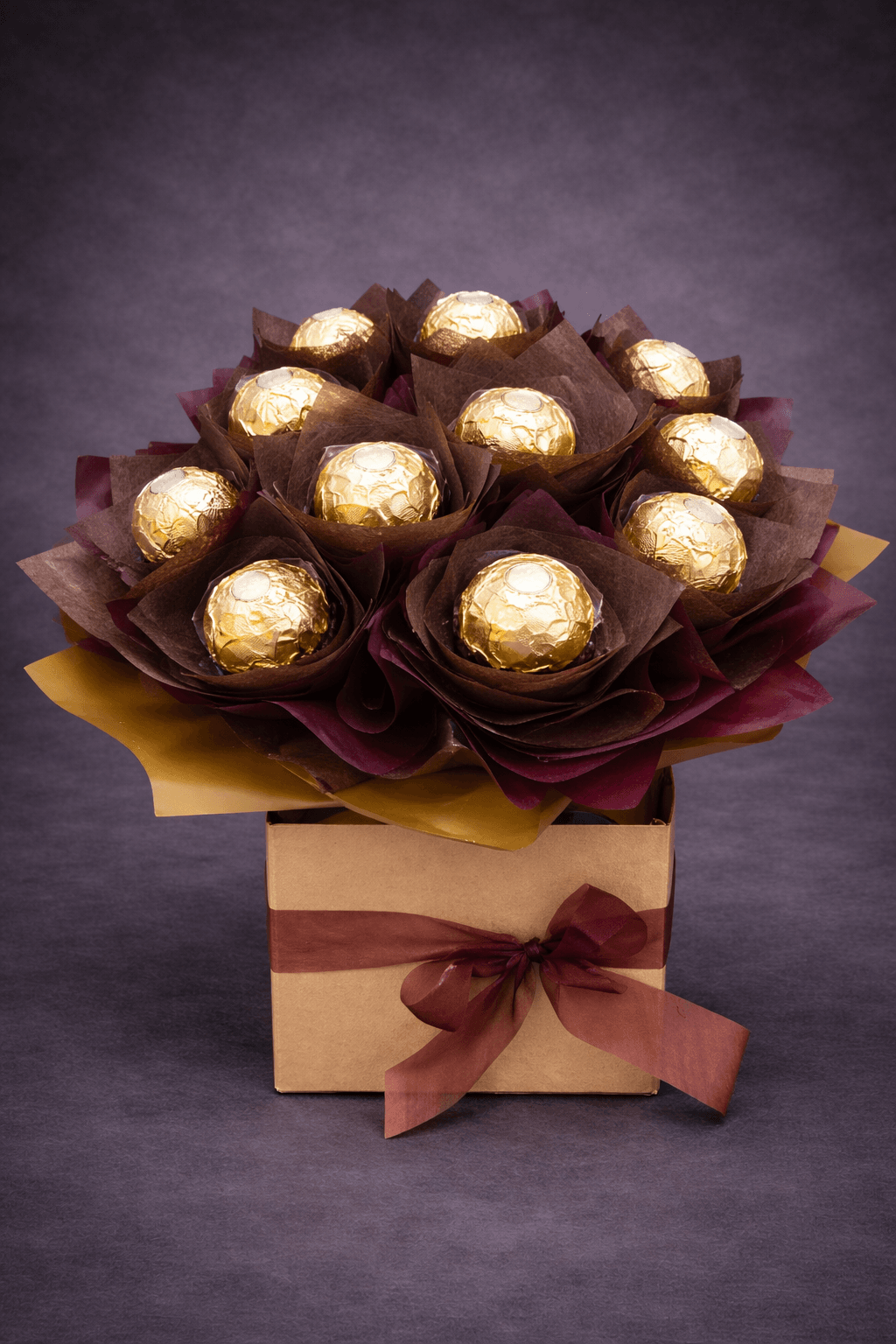 Golden Ferrero Rocher Bouquet
